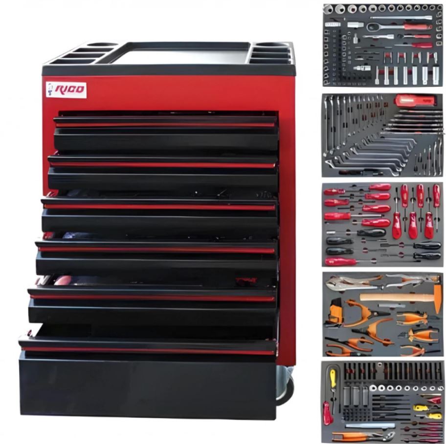 RICO 025-TA0029 PROF.6 ÇEKMECELI TAKIM ARABASI 285 PARÇA